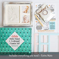 Baby Footprint Kit, Inkless Baby Hand and Footprint Kit, Baby Handprint Kit, Handprint and Footprint Mold