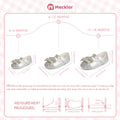Infant Baby Girls Soft Sole Bowknot Princess Wedding Dress Mary Jane Flats Prewalker Newborn Light Baby Sneaker Shoes