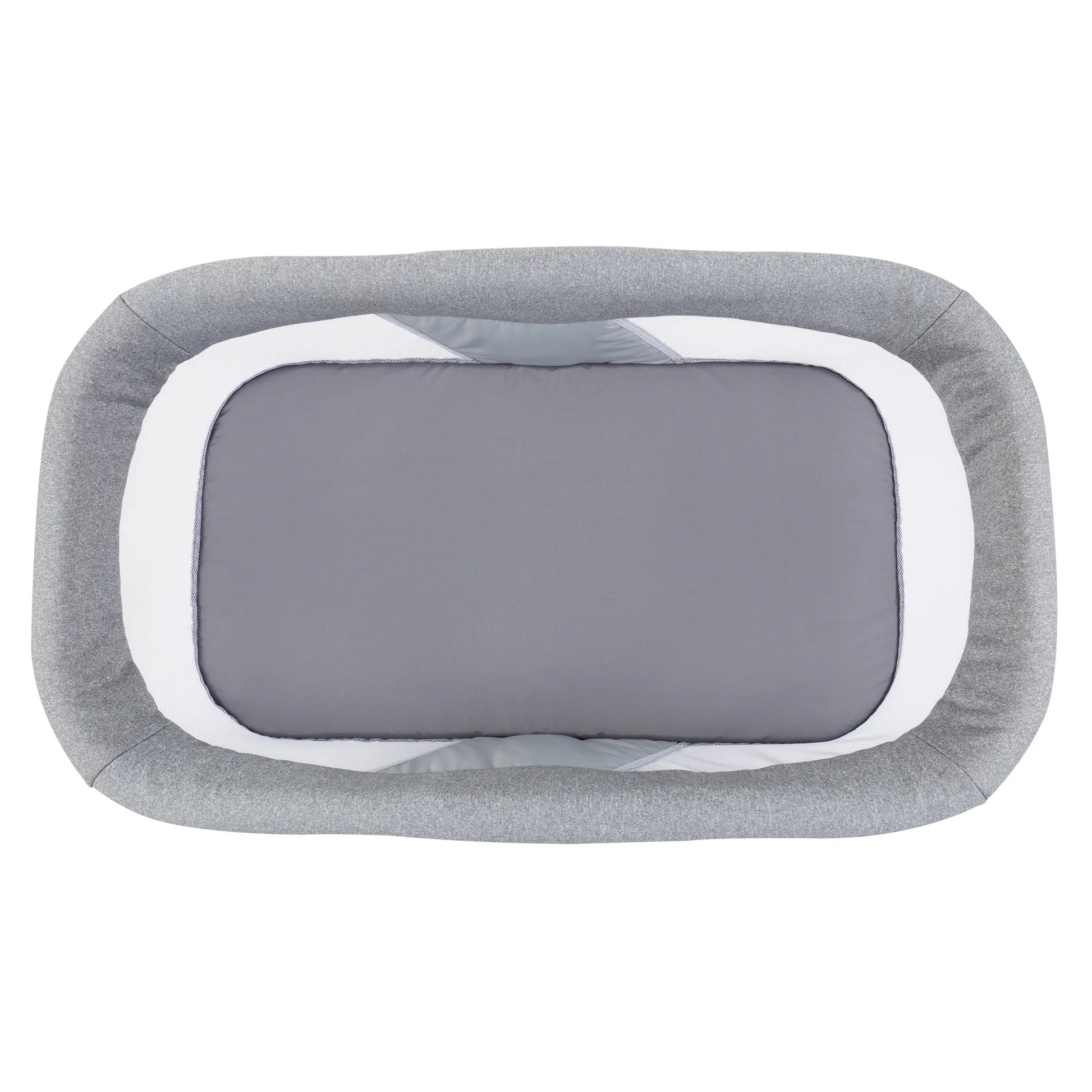 Quick Fold 2-In-1 Rocking Bassinet with Travel Bag - Shadow Stone Grey