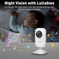 Dual Camera Video Baby Monitor, 2.8
