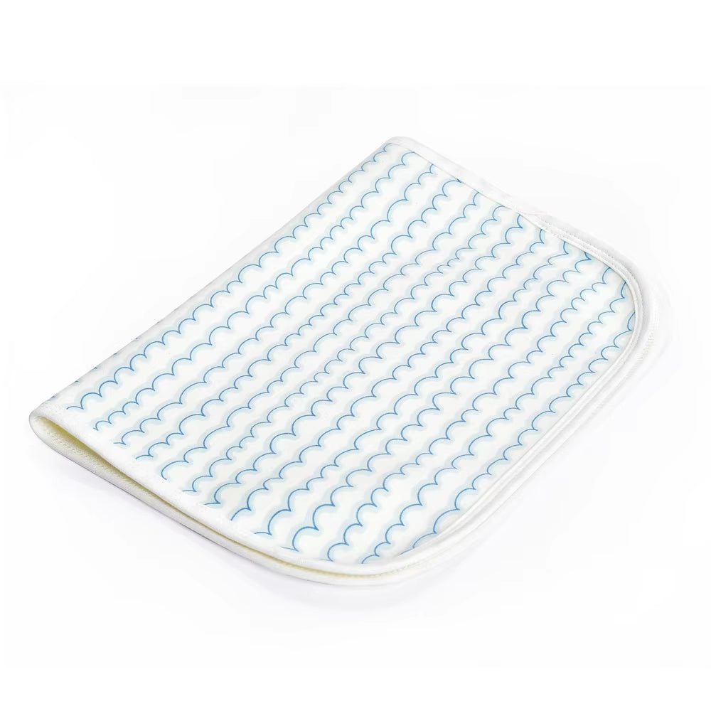 Waterproof Baby Diaper Changing Mat Foldable Soft Cotton Travel Nappy Change Portable Baby Care Front Play Pad Baby Care