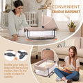 All in One Nursery Center, Bassinet with Changing Table, Mattress, Sheet, Unisex Infant