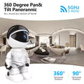 WESECUU Smart Robot Wifi IP Camera 1080P HD Baby Monitor & Home Security