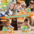 Toddler Toys for 1 Year Old Boy, Press to Go Car Toys for Toddlers 1-3, Learning
