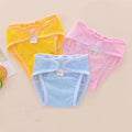 Baby Diaper Pants Newborn Mesh Breathable Diaper Pocket Spring and Summer Baby Washable Diaper Pants