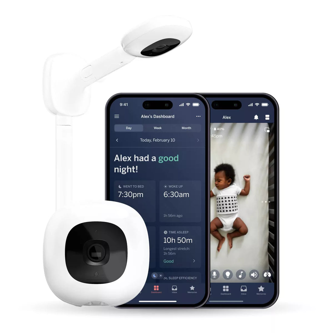 Nanit Pro Smart Baby Monitor & Wall Mount