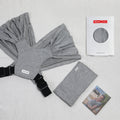 Wrap Carriers Premium Organic Cotton Adjustable Slings, for Toddlers, Infant, Newborn, Light Gray