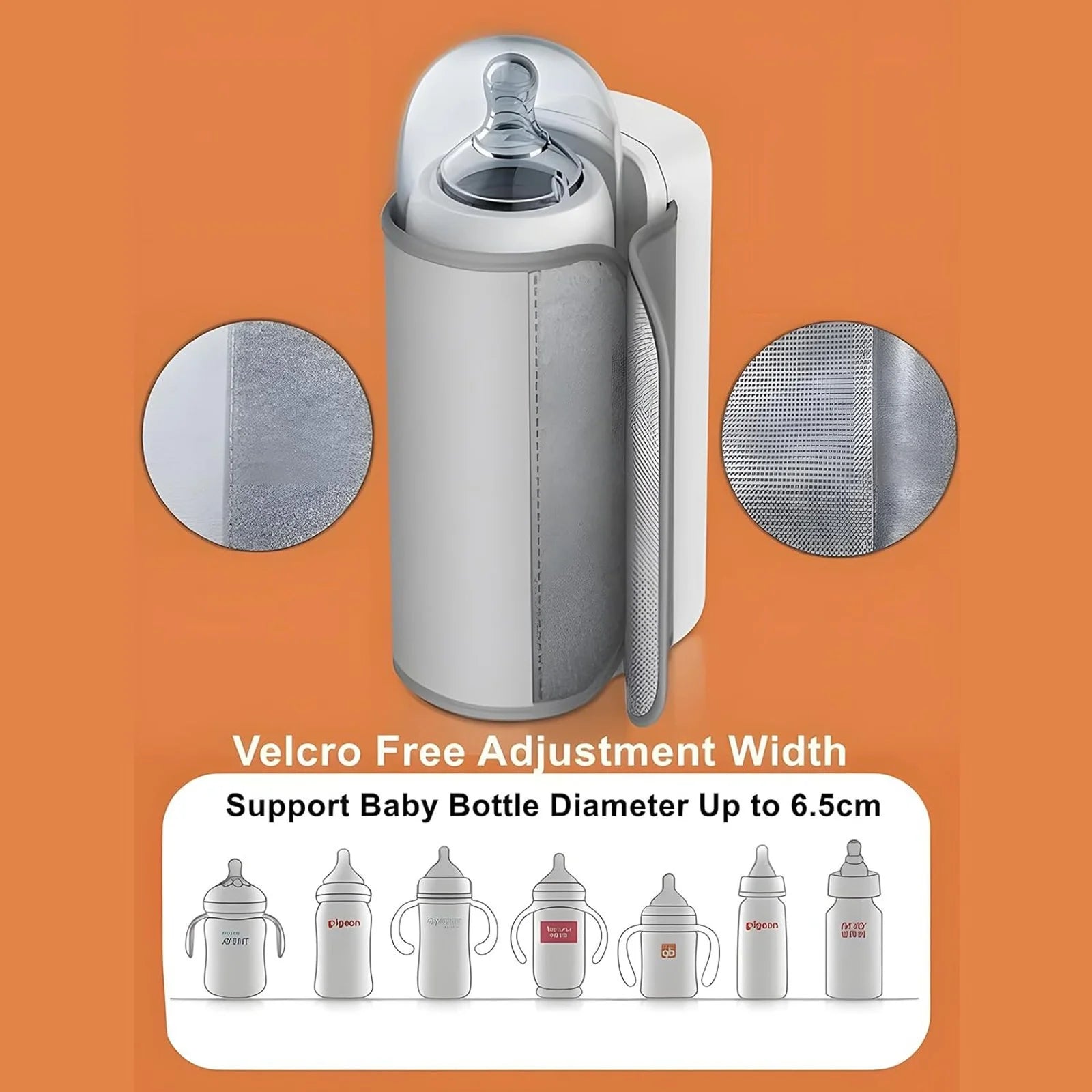 Water Bottle, Kitchen Essentials Clearance Sale Portable Bottle Warmer Baby Bottle Warmer Portable Water Warmer Bottle Warmer Portable Bottle Warmer for Travel Wireless