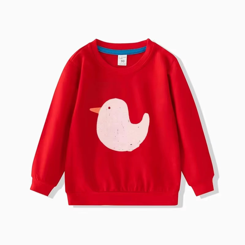 Kids Clothing Sets 2024 Autumn Cotton Full Sleeve Sweatshirts and Casual Pants Cartoon Boys Hoodies Girls Trousers Baby Clothing