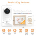 Video Baby Monitor Camera with 2.8