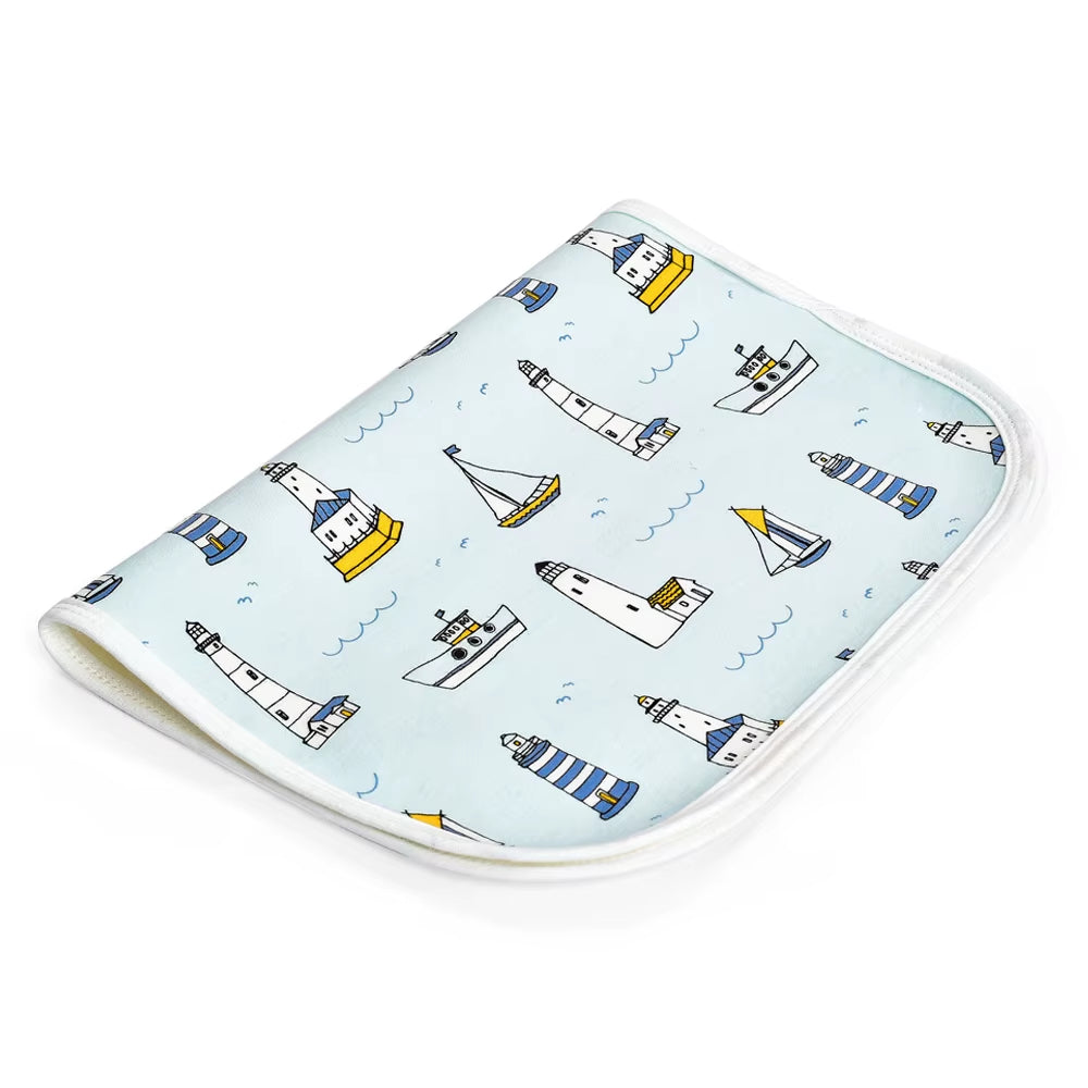 Waterproof Baby Diaper Changing Mat Foldable Soft Cotton Travel Nappy Change Portable Baby Care Front Play Pad Baby Care