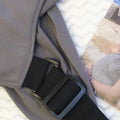 Wrap Carriers Organic Cotton Slings, for Toddlers, Infant, Newborn 35 Lbs, Dark Gray