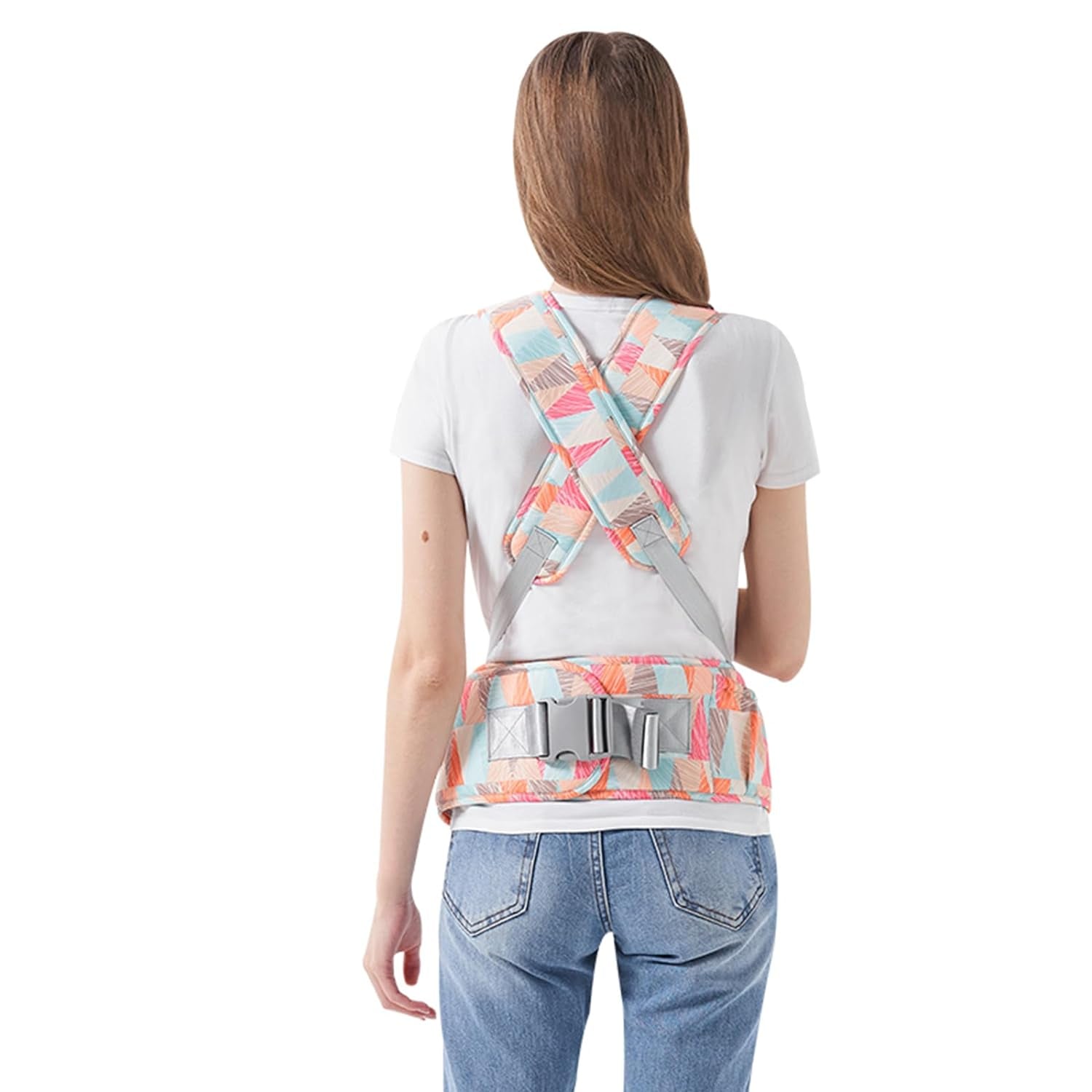 Baby - Carrier,Baby Carrier with Waist Stool-, Baby Carrier with Hip Seat for Breastfeeding, One Size Fits All - Newborn, Infant & Toddler