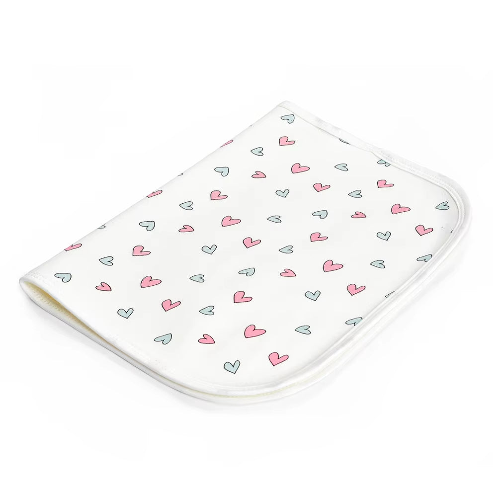 Waterproof Baby Diaper Changing Mat Foldable Soft Cotton Travel Nappy Change Portable Baby Care Front Play Pad Baby Care