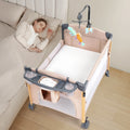 All in One Nursery Center, Bassinet with Changing Table, Mattress, Sheet, Unisex Infant