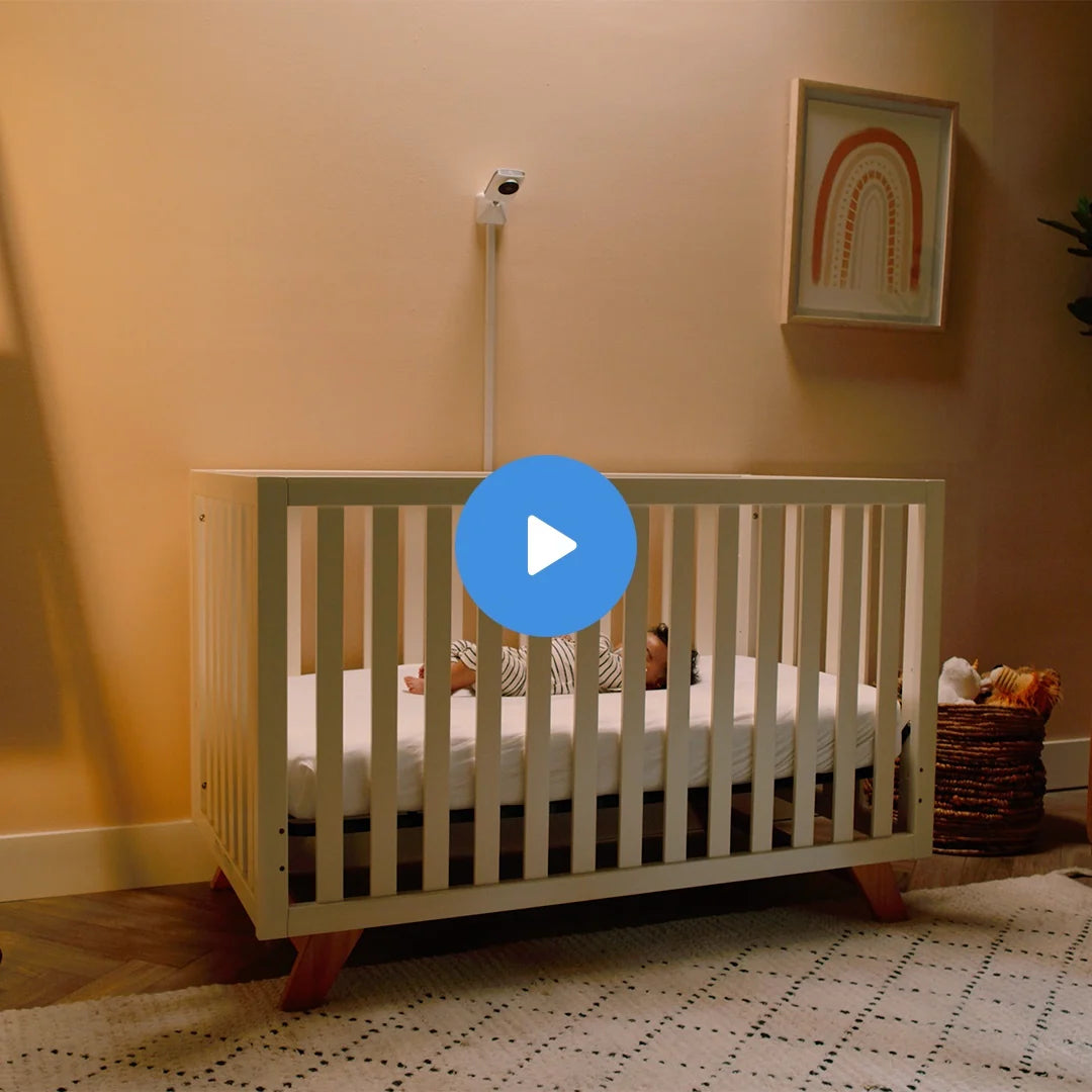 Miku Pro Smart Baby Monitor with Wall Mount Kit