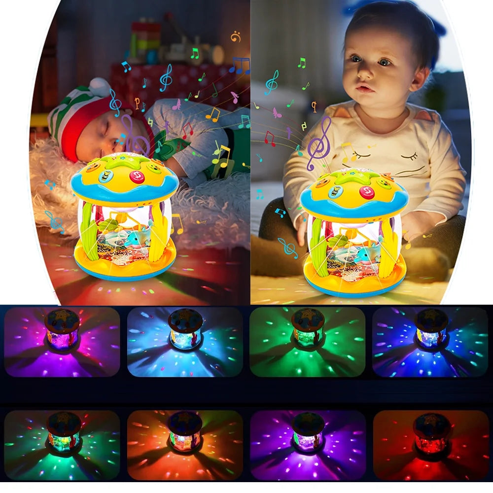 Baby Toys for 6-12 Months, Light up Musical Baby Toys for 12-24 Months, Learning Toys for Toddlers 1-3 Boys, Birthday Gifts Toys for 1 2 3 Year Old Girls Boys