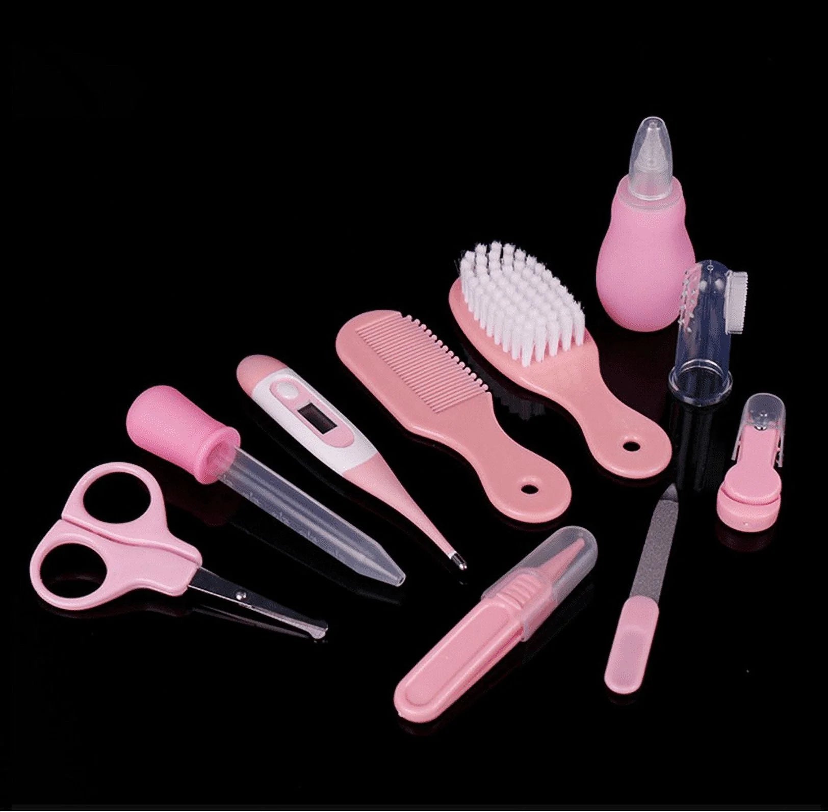 Baby Grooming Kit, Baby Health Care Kit, Newborn Baby Care Accessories, 10PCS Baby Health Care Set Portable Baby Care Kit, Safety Cutter Baby Nail Kit for Nursing Baby Heath and Grooming
