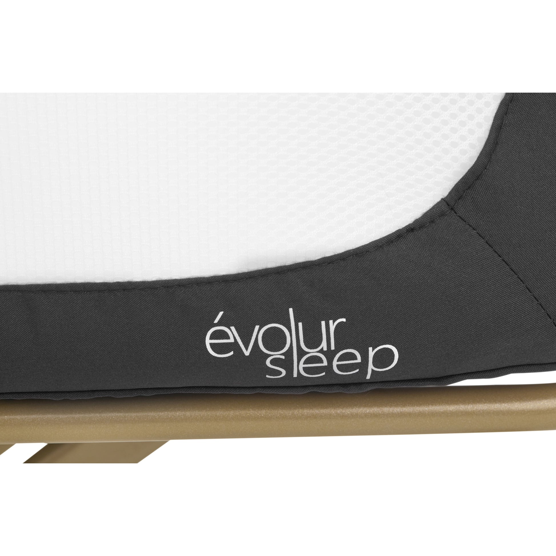 Orabelle Bedside Bassinet and Sleeper for Baby in Black, Easy to Fold and Carry in Black