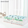 Waterproof Baby Diaper Changing Mat Foldable Soft Cotton Travel Nappy Change Portable Baby Care Front Play Pad Baby Care