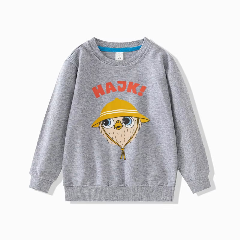 Kids Clothing Sets 2024 Autumn Cotton Full Sleeve Sweatshirts and Casual Pants Cartoon Boys Hoodies Girls Trousers Baby Clothing