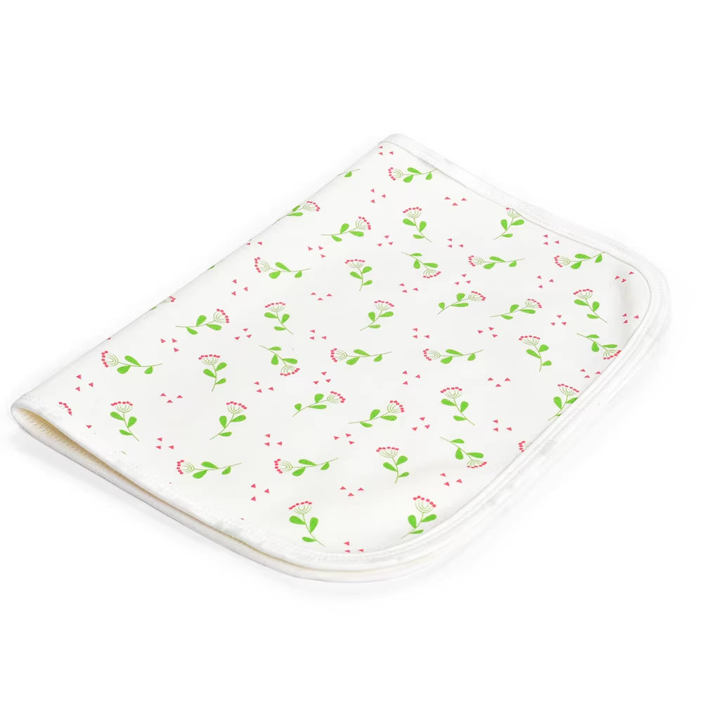 Waterproof Baby Diaper Changing Mat Foldable Soft Cotton Travel Nappy Change Portable Baby Care Front Play Pad Baby Care