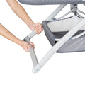 Quick Fold 2-In-1 Rocking Bassinet with Travel Bag - Shadow Stone Grey