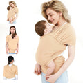 Baby Wrap Carrier,Original Breathable Baby Carrier Wrap Sling Lightweight Hands Free Newborn Wrap Swaddle Holder Adjustable Baby Slings Carrier for Newborn to Infant Toddler Essentials 7 to 35 Lbs